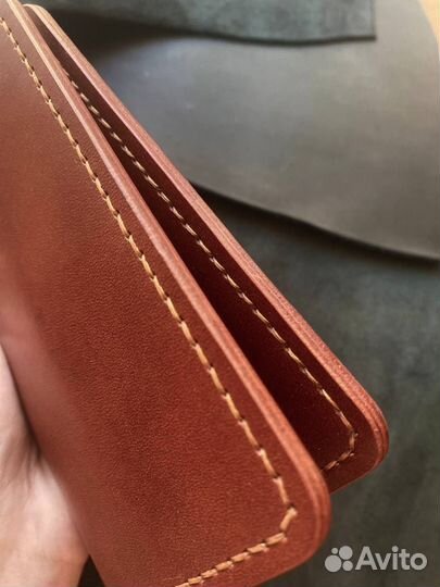 Обллжка на паспорт из натуральной кожи