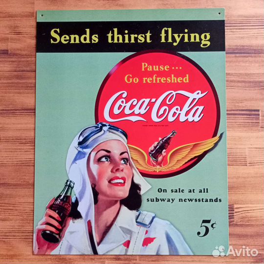 Жестяные интерьерные таблички (40*30см)