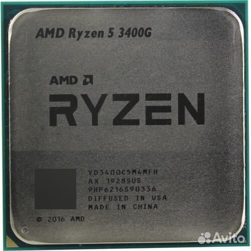 Процессор amd ryzen 5 3400g