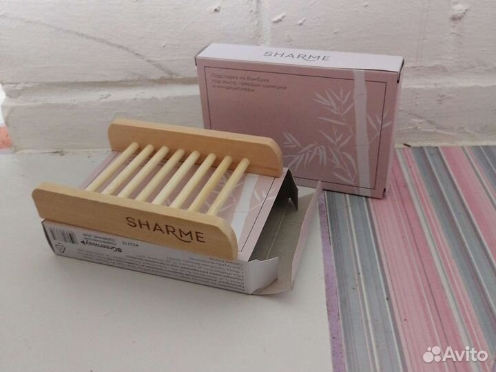 Новая мыльница / подставка из бамбука