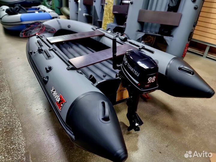 Комплект лодка X-River 320 нд + мотор Тохатсу 9.8