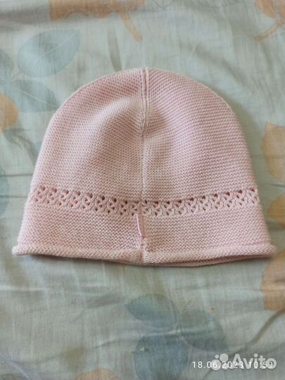 Шапочка для девочки р40