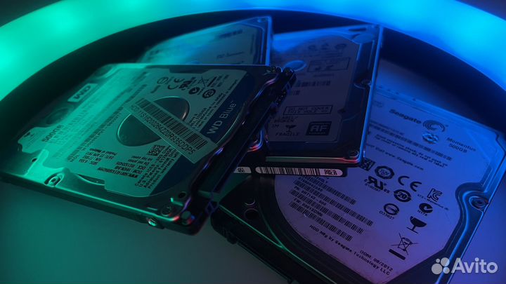 Жесткие диски. 3/шт.500GB. 1/шт. 750GB