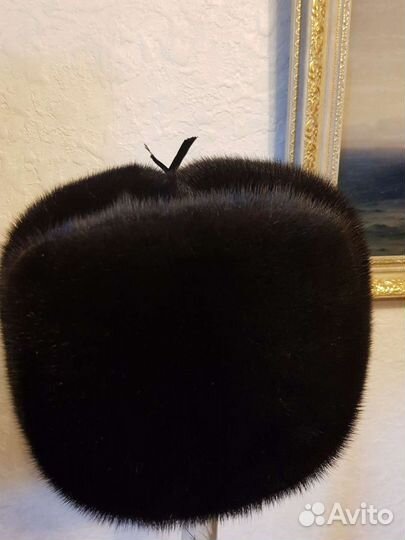 Мужская шапка из норки новая