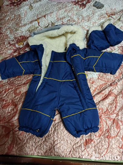 Зимний комбинезон до года