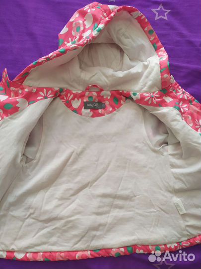 Ветровка для девочки 92