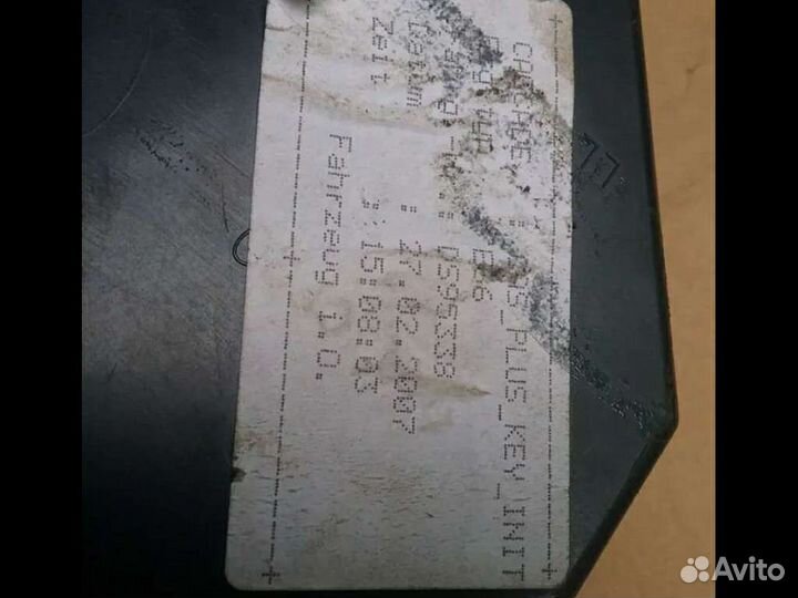 BMW E65 730iL эбу двс MSV70+CAS+Смарт ключ N52 B30