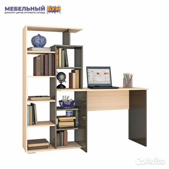 Компьютерный стол Квартет-4 венге/дуб молочный