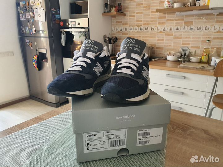 Кроссовки New Balance U998NV