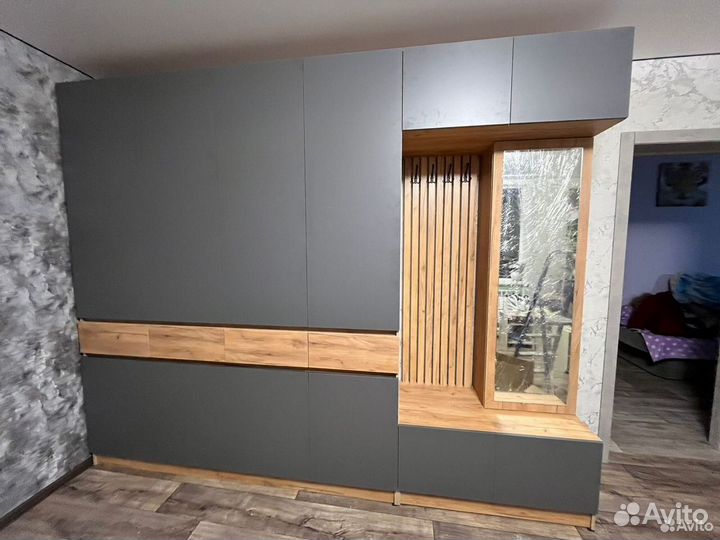 Прихожая Роджина комплект 1 Белый Глянец