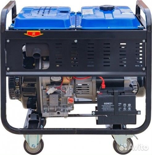 Электростанция дизельная с воздушным охлаждением тсс SDG 6000 EHA открытая 077014