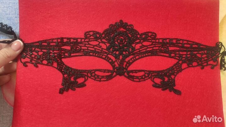 Маска кружевная