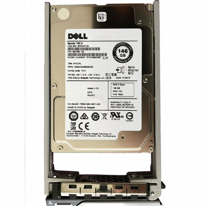 [400-21223] Жесткий Диск Dell 146gb 6g Sas 2,5 400-21223