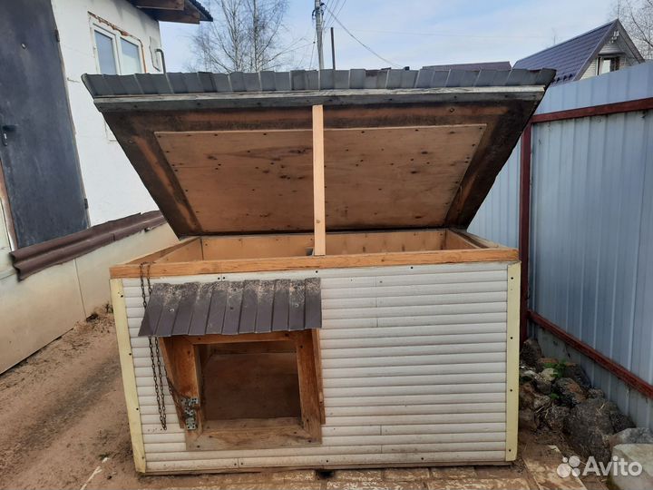 Будка для собаки утепленная