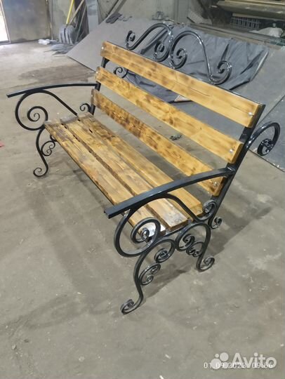 Скамья садовая