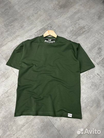 Футболка с горлом Palm Angels