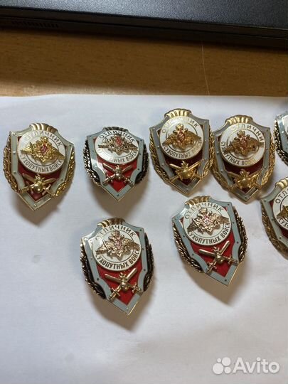 Знак отличник сухопутных войск (тяжелый, новый )