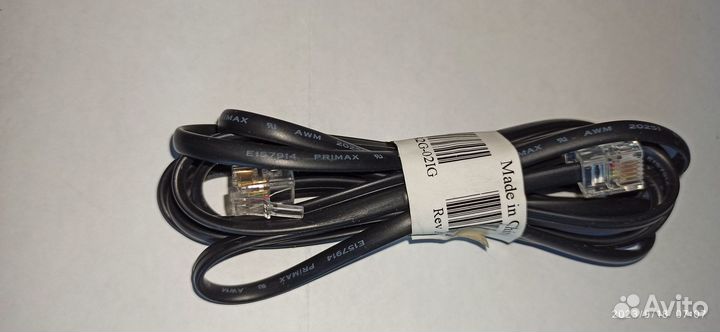 Телефонный шнур-удлинитель RJ-11