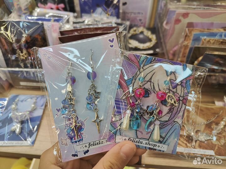 Серьги сиджвин