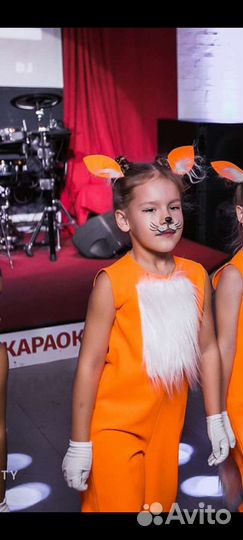 Карнавальный новогодний костюм Лисенок