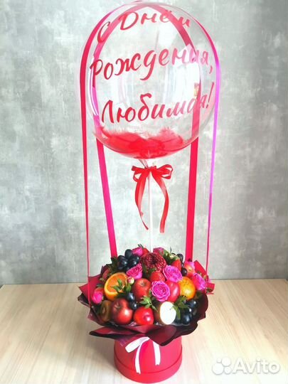 Съедобные букеты / вкусные букеты с шаром Баблс