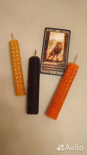 Свечи ручной работы из вощины