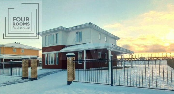 Коттедж 209,6 м² на участке 12 сот.