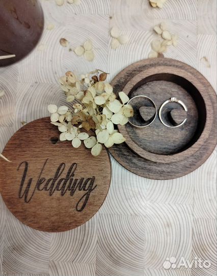 Шкатулка для свадебных колец