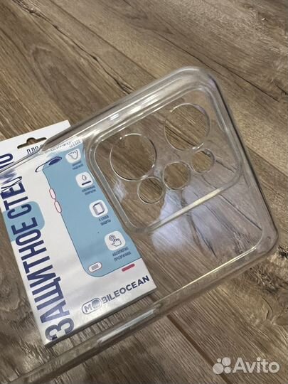 Защитное стекло realme + чехол