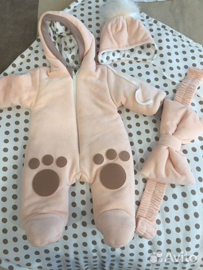 Конверт на выписку для девочки весна/осень