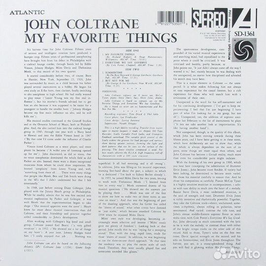 John Coltrane – My Favorite Things (Reissue)