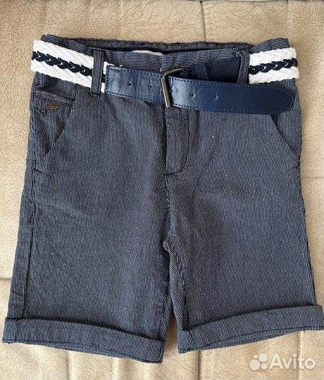 Шорты, рубашки нарядные 110-116 для садика