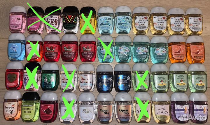 Санитайзеры bath and body works