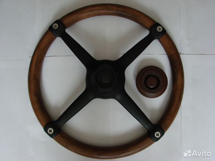 Руль газ-67 и газ-аа с деревянным ободом