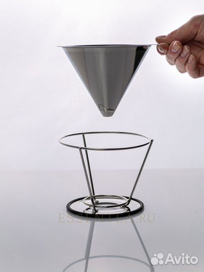 Воронка (дриппер) 12,4cm*9,2cm для заваривания коф