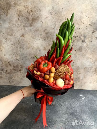 Мужские букеты съедобные