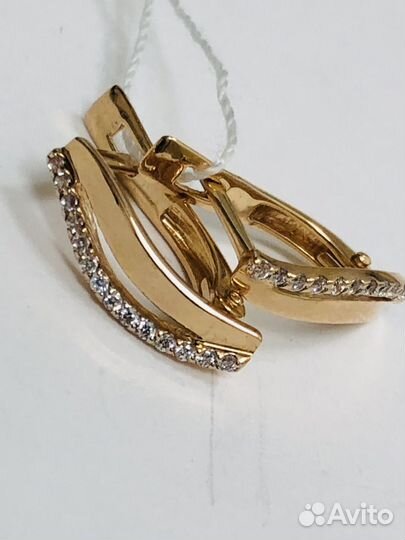 Золотые серьги