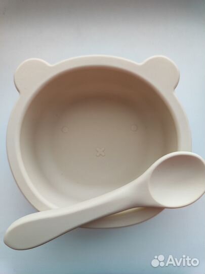 Набор силиконовой посуды детский