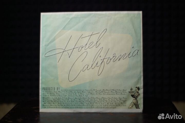 Eagles Hotel California Vinyl 1981