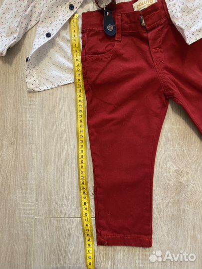 Рубашка и брюки на мальчика 1-2 года