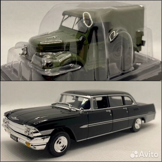 Коллекционные модели 1:43 Автолегенды deagostini