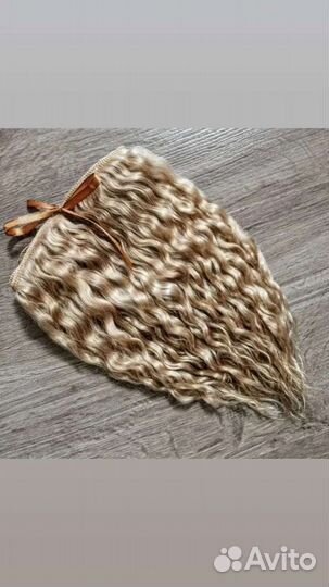 Волосы для кукол, трессы из козочки