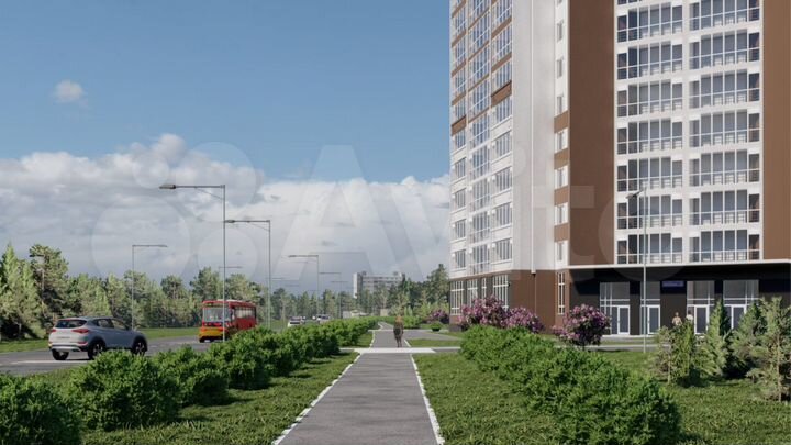 3-к. квартира, 87,9 м², 13/17 эт.