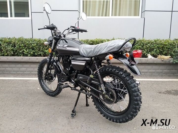 Мотоцикл scrambler-II