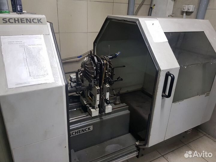 Schenck hm 20 bk станок балансировки турбин