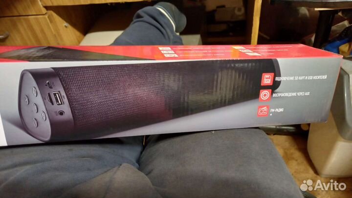 Портативная колонка bluetooth новая