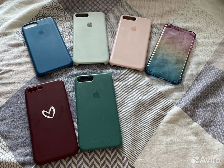 Чехлы на айфон 7+ 8+