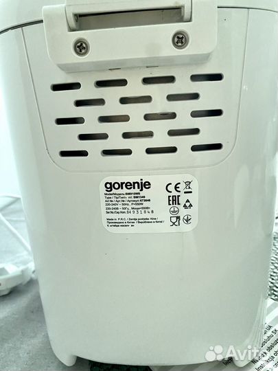Хлебопечка gorenje
