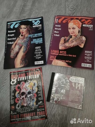 Журналы про тату татуировки