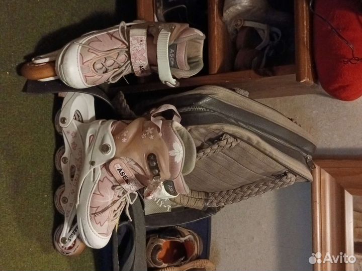 Ролики для девочки, размер 30-34, рабочие